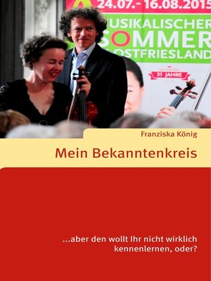 cover image of Mein Bekanntenkreis
